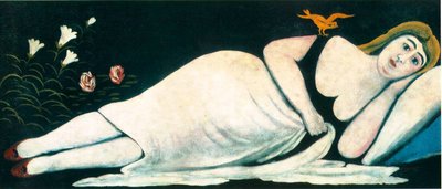 Eine Schönheit aus Ortachaly von Niko Pirosmani